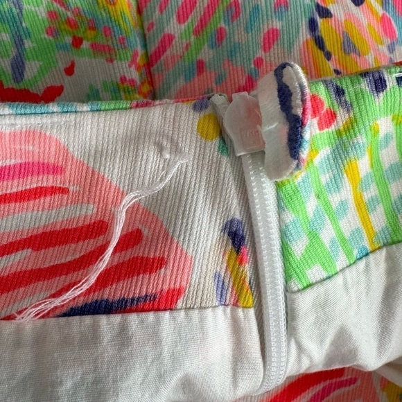 Lilly Pulitzer January Skort, Multi Roar Of The Seas, Size 2 - Picture 10 of 10